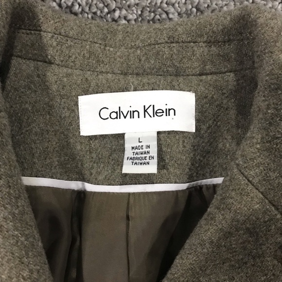 Calvin Klein Wool Coat. Women’s Size L - Picture 5 of 6